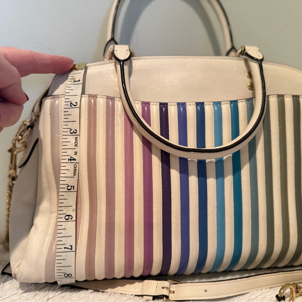 Coach Multicolor Striped Women's Bag - Picture 6 of 10